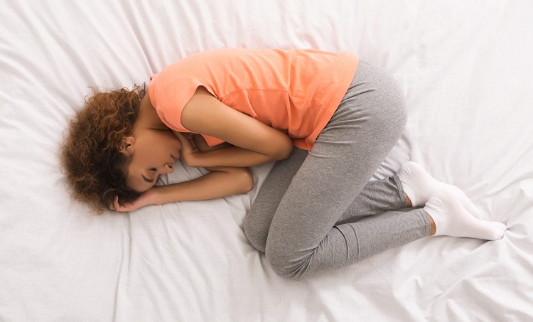 foetal position sleep